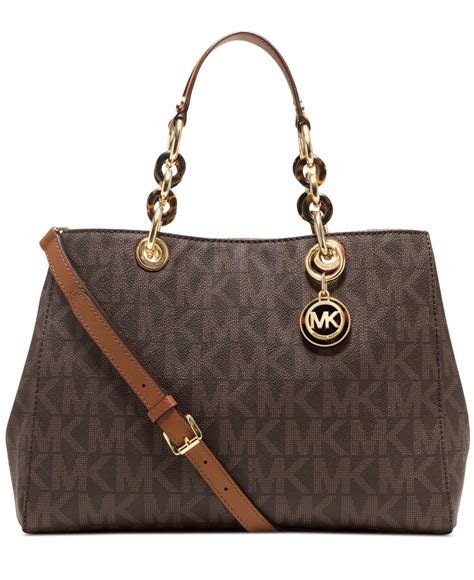 Michael Kors Signature Cynthia Medium Satchel 